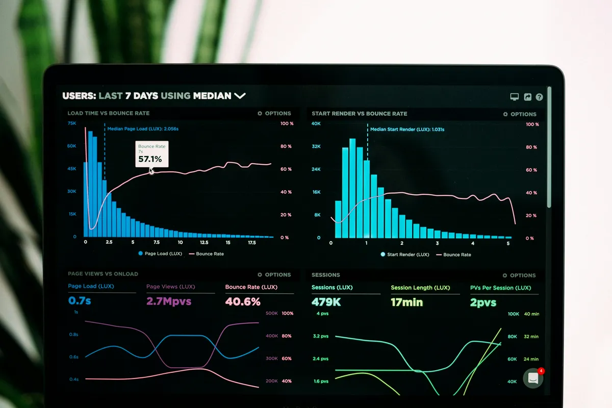 Control center with real-time monitoring